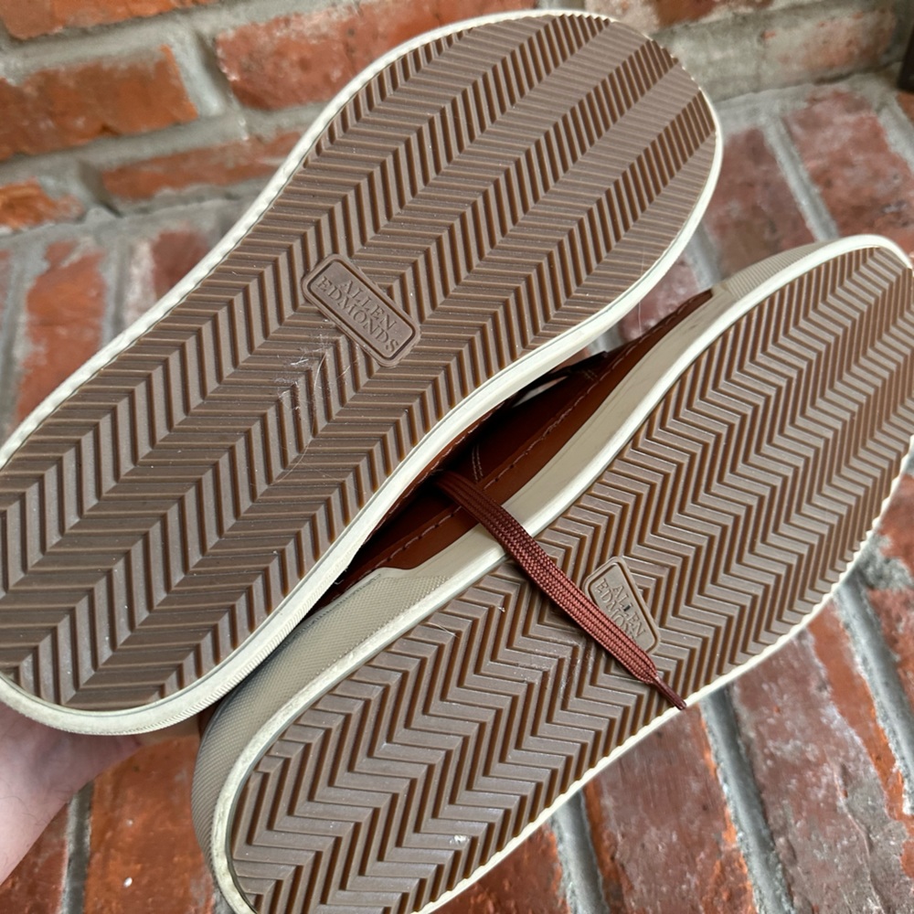 Allen Edmonds Leather Sneakers 13D - Picture 9 of 13